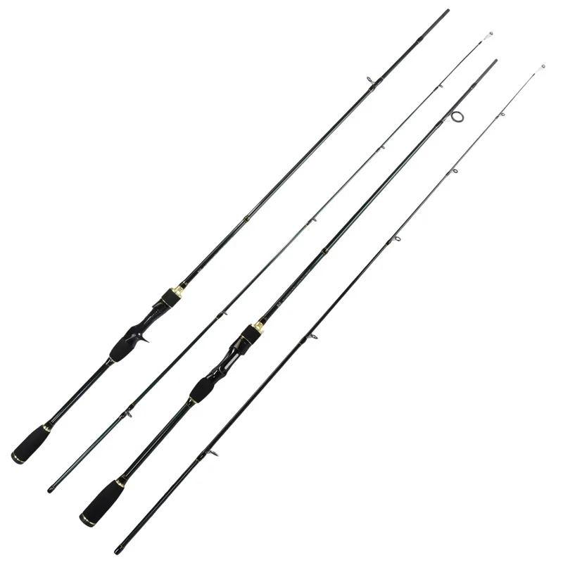 ZYZ Fishing Rod 1.8M 2.1M Carbon Fiber Spinning Casting Rod MR Lure Rod Freshwater Saltwater Bass Fishing Rod Tackle