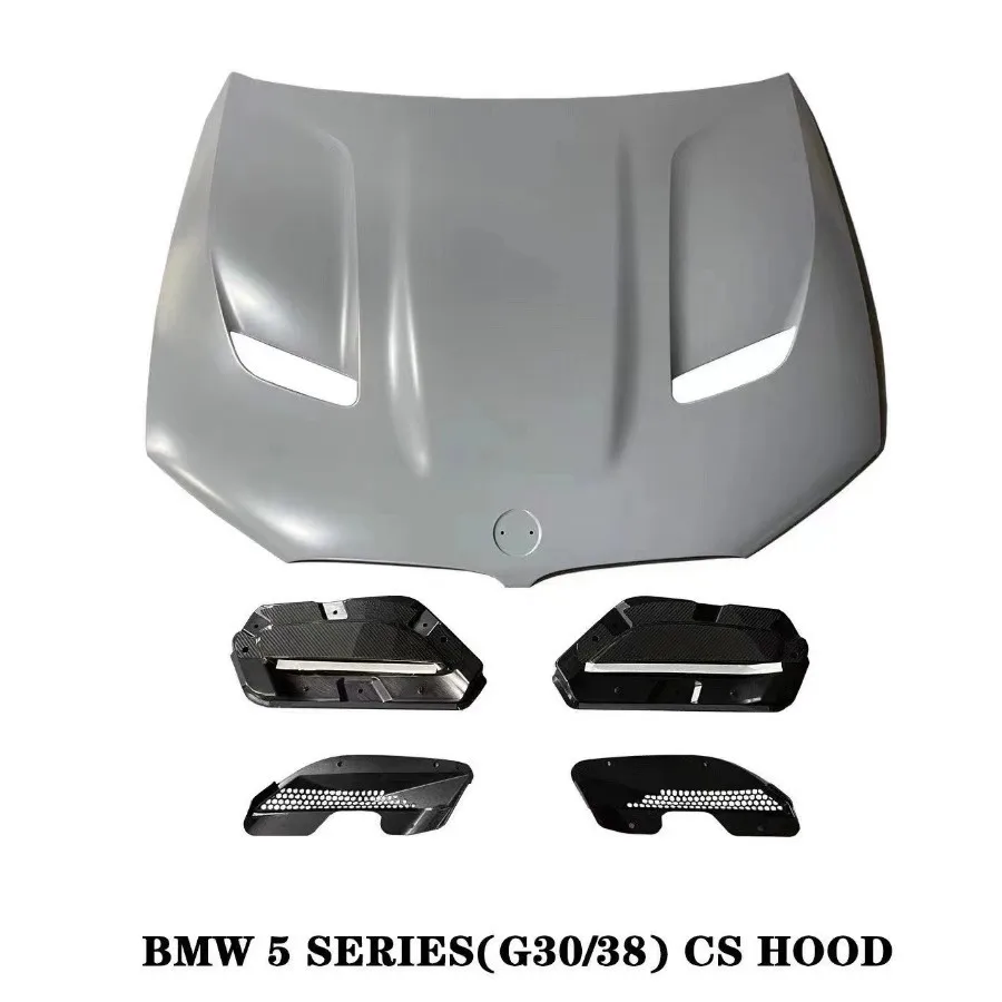 Ulepszona maska M5 CS Style Hood dla 18-23 BMW serii 5 G30 G38 F90 Ulepszona otwarta maska M5 CS