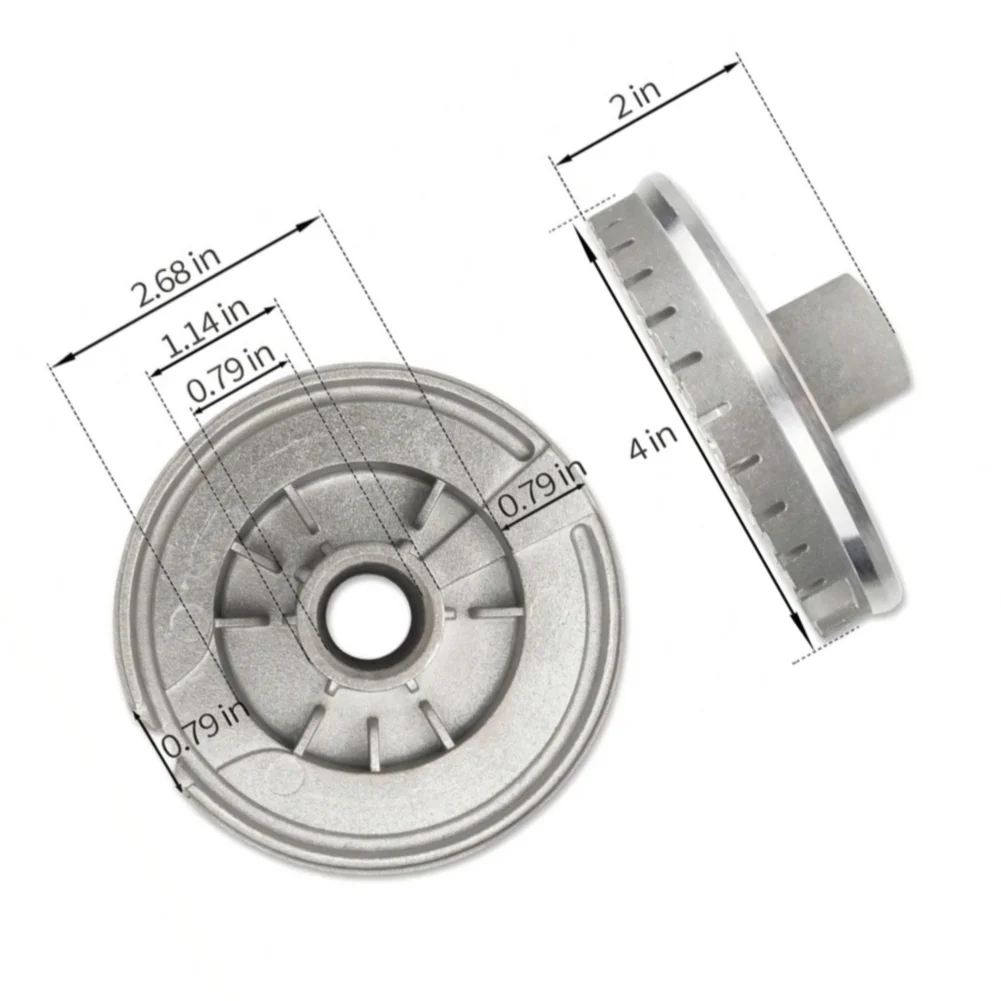 Metal Gas Burner Base WB16X24722 For GE Stoves Replacement Part 4454597 AP5986249 Even Heating Easy Install Kitchen Repair