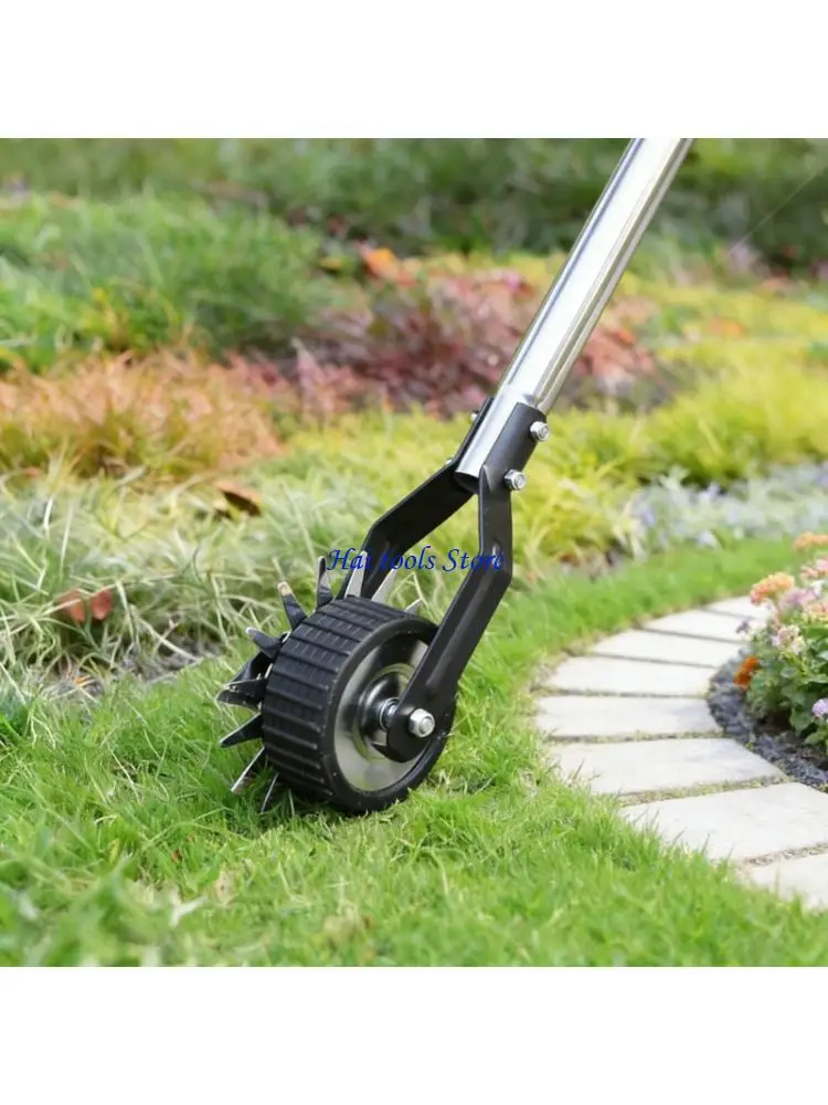 X37E Professional Manual Lawn Edger Designed For Easy Trimming Of Grass Edges Around Walkways