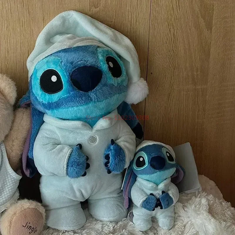 30cm New Disney Stitch Plush Doll Kawaii Lilo & Stitch Stuffed Toy Summer Dream Series Large Plushies Pillow Kids Birthday Gifts