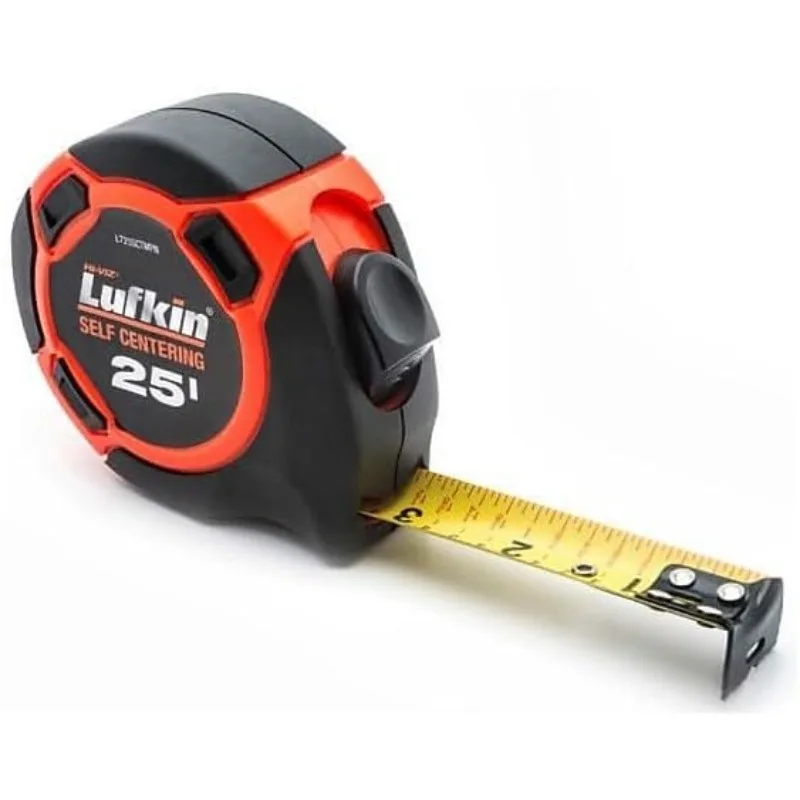 

Lufkin L725SCTMPN 1 x 25 футов Hi-Viz оранжевая самоцентрирующаяся рулетка желтого цвета