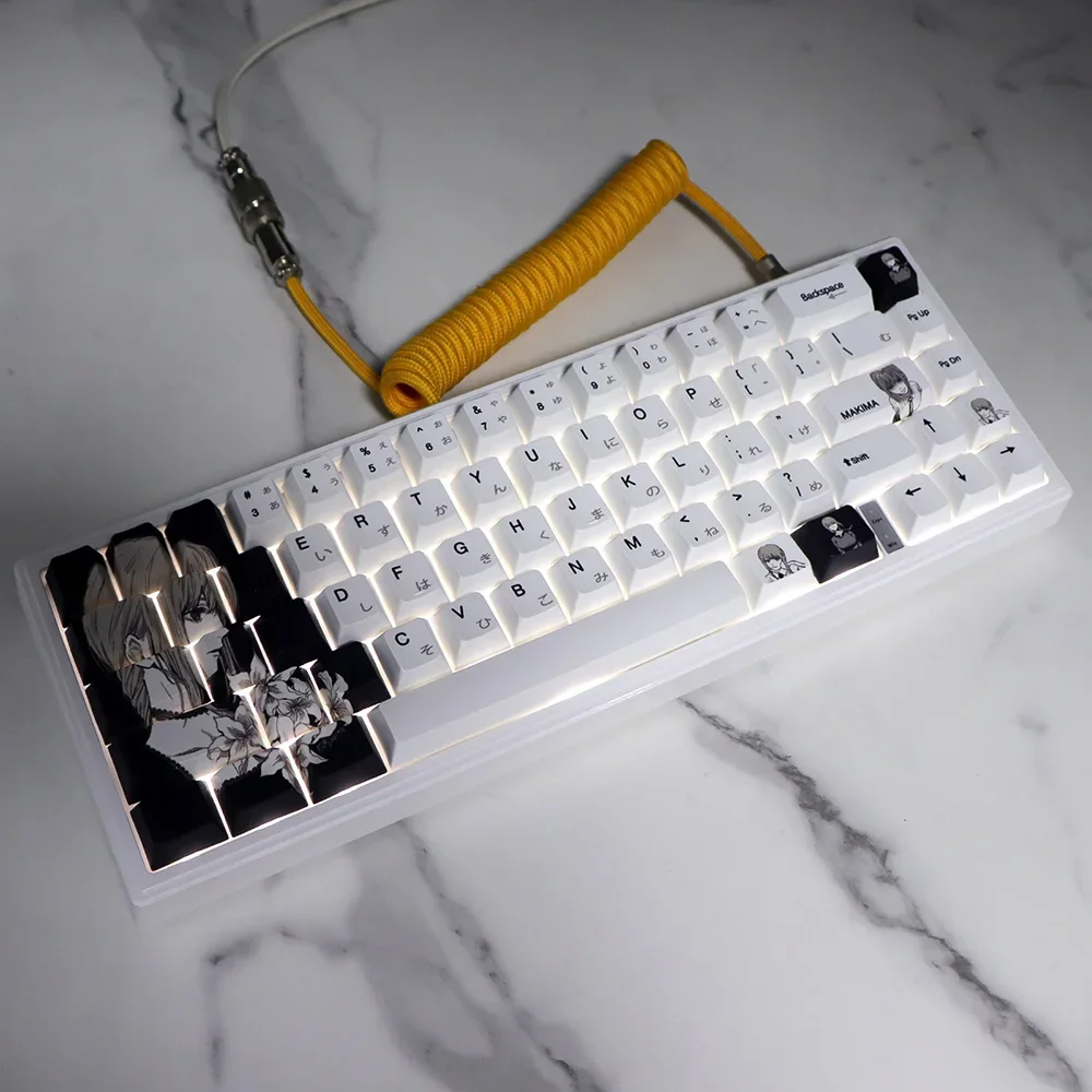 Kustomisasi Keycap Asli Kompatibel 61/64/68/75 Keyboard Mekanis Mu68made68 Rusa Mabuk G60