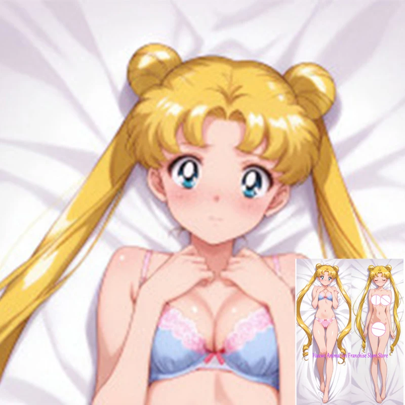 

Anime Dakimakura Pillow Sailor Moon 2-Side Print Pillowcase Hugging Body Cushion Cover Otaku Waifuristmas Decoration