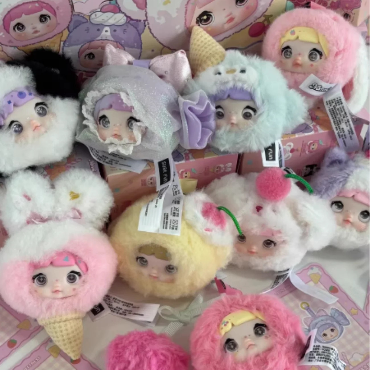 

Новинка 100% Sweetness Nommi V9 Blind Box, виниловая милая кукла, экшн-фигурка, брелок-сюрприз, сумка, плюшевые аниме-фигурки, коллекция модов