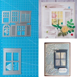 Door Window New Metal Cutting Dies Decoration Scrapbooking Knife Blade Paper Punch Stencils Album Embossing