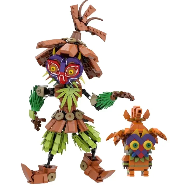 

Конструктор MOC дыхание дикой природы детский череп Kass Brickheadz коллекционные игрушки для Zeldaed детские подарки на день рождения