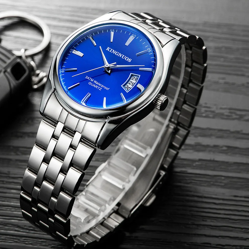 럭셔리 남자 시계 30m 방수 날짜 시계 남성 스포츠 시계 남자 석영 캐주얼 손목 시계 Relogio Masculino