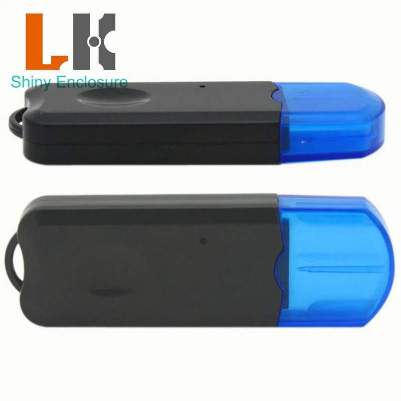 LK-USB24 China Usb Enclosure Custom Electronic Plastic Usb Stick Housing Abs Project Box 60x20x8mm