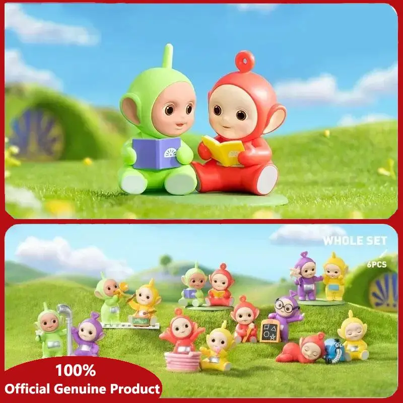 

Teletubbies Companion Series 100% Original Blind Box Toys Guess Bag Mystery Box Mistery Caixa Action Figure Surpresa Cute Model
