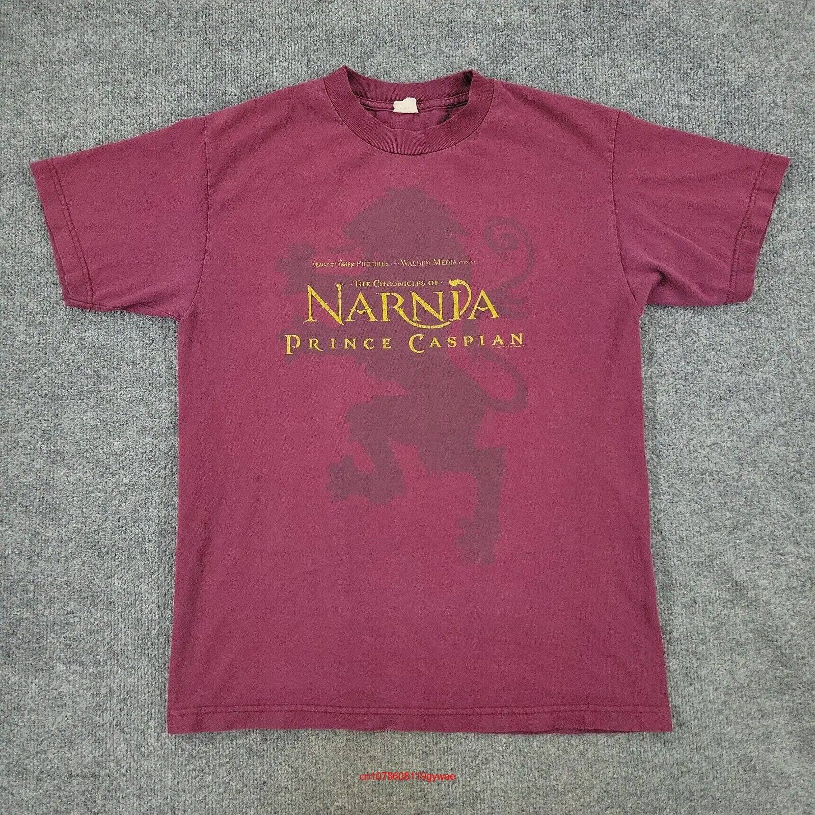 The Chronicles Of Narnia T Shirt Men Medium Red Prince Caspian Movie  long or short sleeves