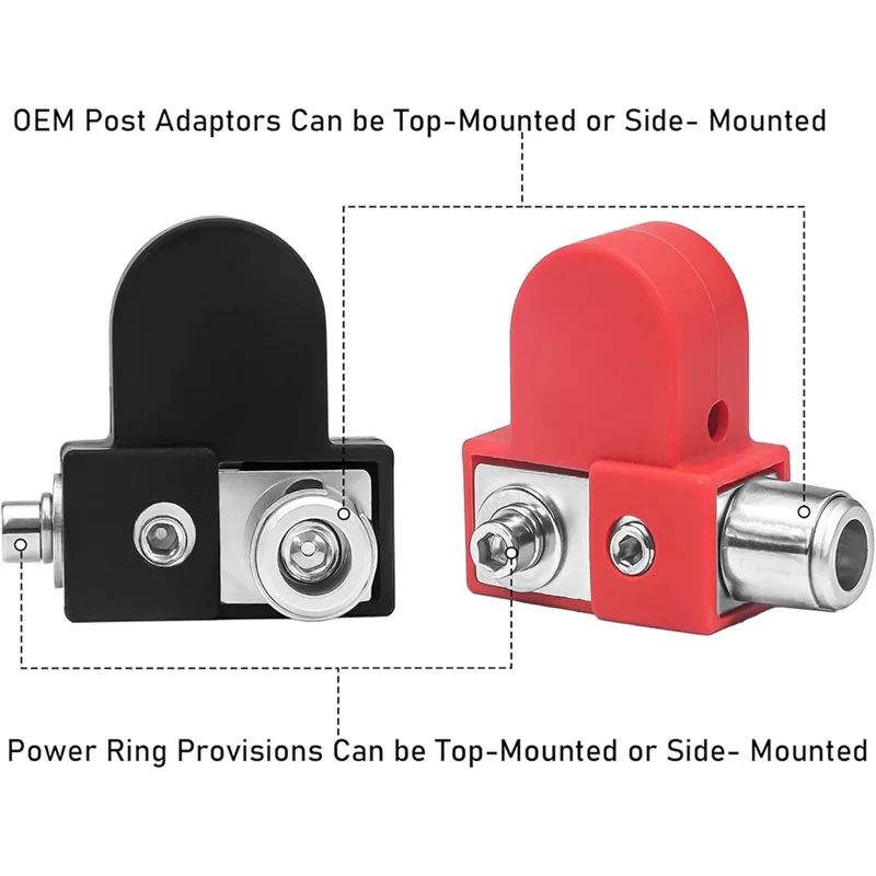 

Power Ring Interface For OEM Adapter Brake Hose Accessories Battery Terminal Clamp