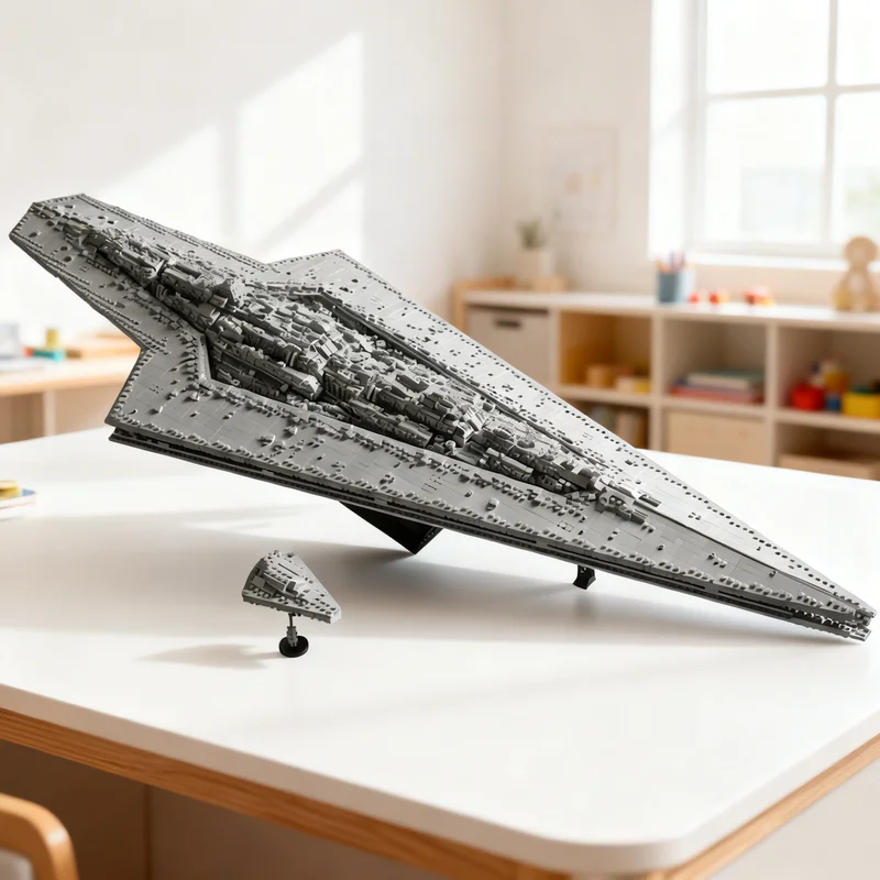 

7284pcs MOC Executor Class Star Dreadnought Star Battle Model Building Blocks Architecture Toys Christmas Gifts Education Kids