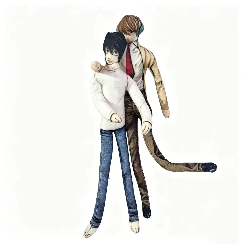 Luz de Anime Yagami L de 28 cm, Juguete Flexible para Decoración de Habitaciones, Regalo de Cumpleaños, Festividades y Navidad