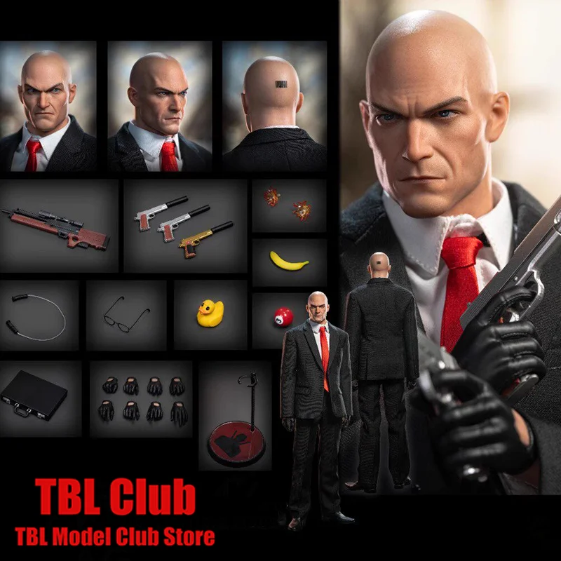 Master Team 1/6 Scale Agent Killer 12-inch Full Set Action Figure Soldier Height About 30CM MTTOYS020 2.0 Dual-Head Version