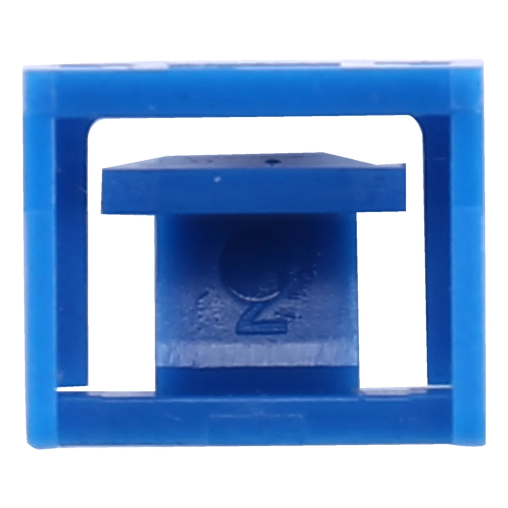 100Pcs Blue RJ45 Port Ethernet LAN Hub Anti Dust Cover Plug Cap Blockout Protector with Proprietary Lock and Key