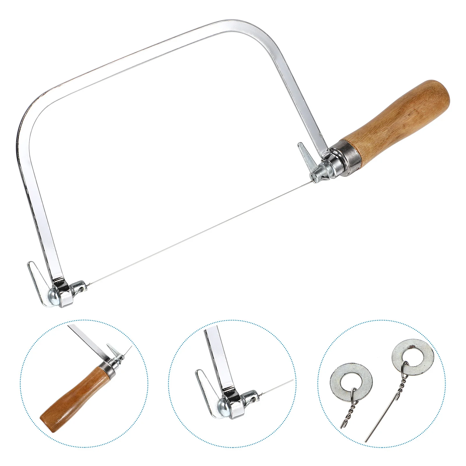 

1Pcs Soap Cutting Tool Stainless Steel Wooden Handle DIY Portable Handmade Soap Cutter Slicer Stainless Steel Cutter