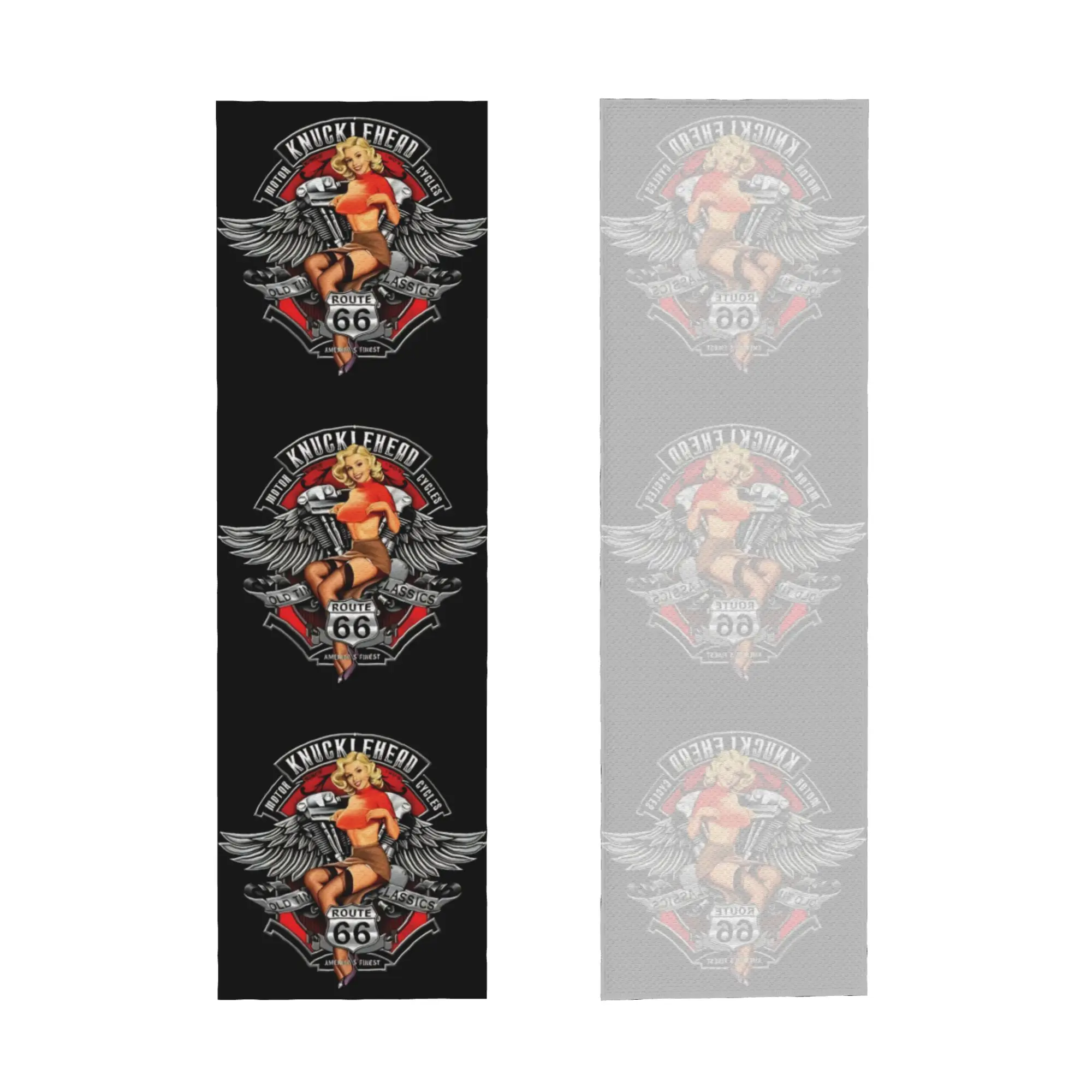 Motorcycle Ride Route 66 Cold Exercise Towel Quick Drying Face Towel  Sports Towels
