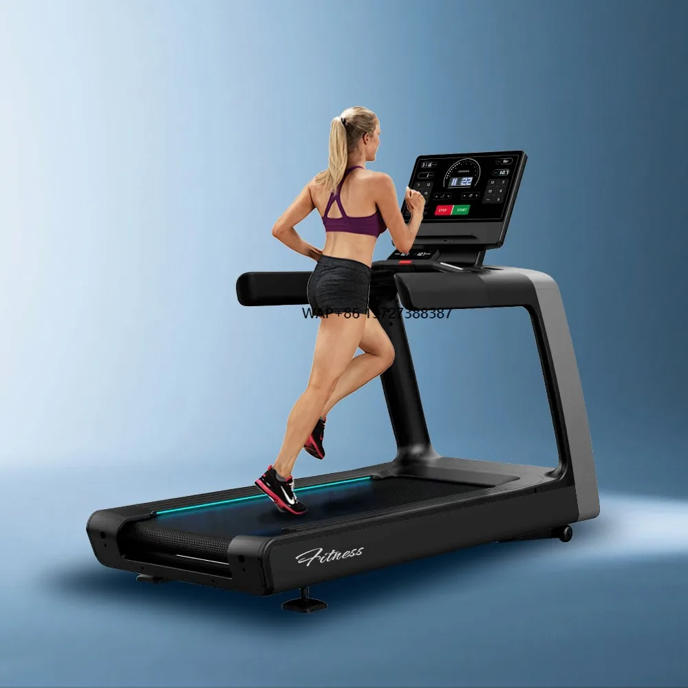 

2025 New Design Heavy-duty Commercial Treadmill L60 Trademill with LED Tape 23.8 Inches LED Screen