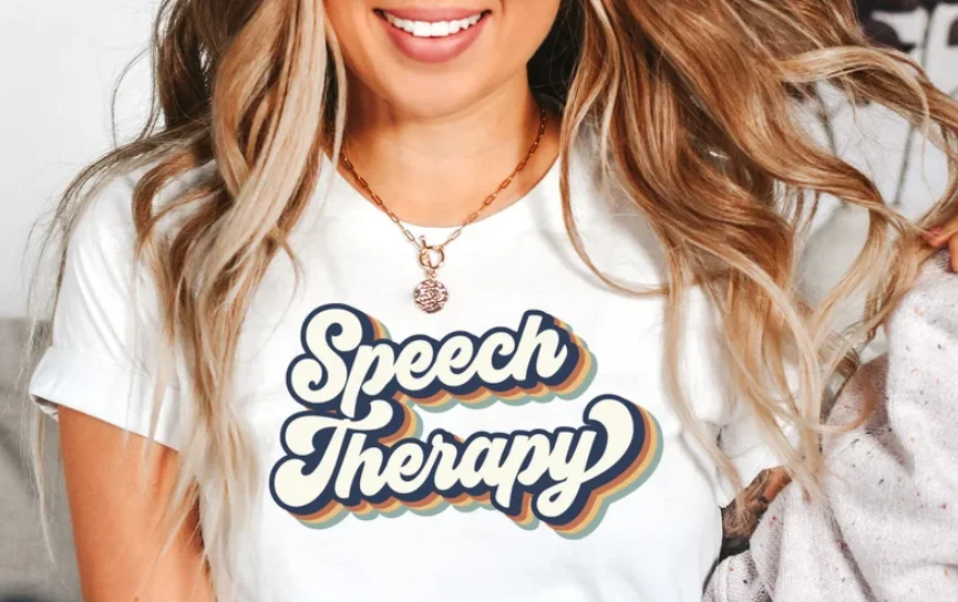 Speech Therapy Shirt Speech Language Pathology Pathologist Short Sleeve Top Tees 100% Cotton Streetwear Harajuku Tshirt goth y2k