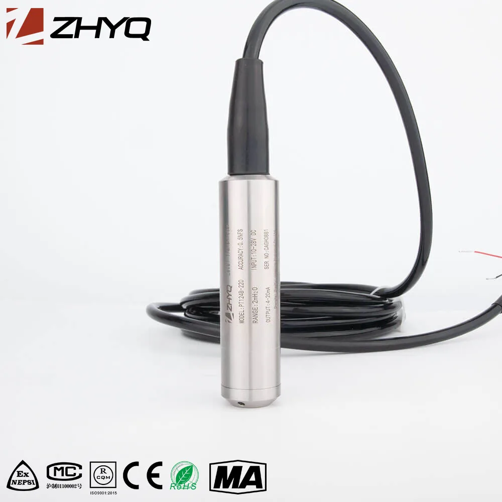 4~20ma dc customized high stable ip68 level transmitter accurate small size absolute sensor