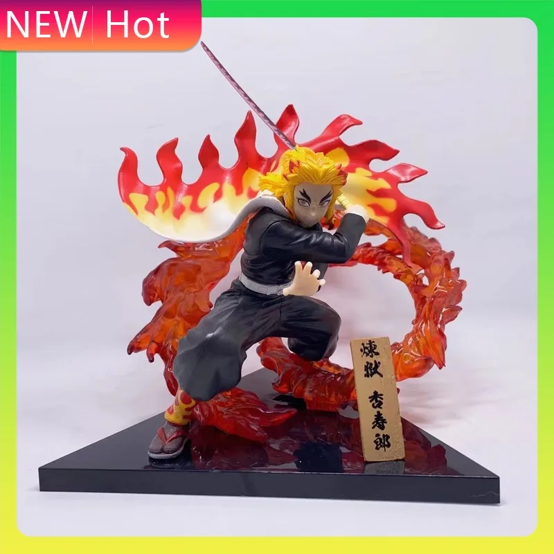 

Demon Slayer Blade Flame Pillar Action Doll Model Toy Handmade Collection Hobbies Desktop Decoration Ornaments Children'S Gifts