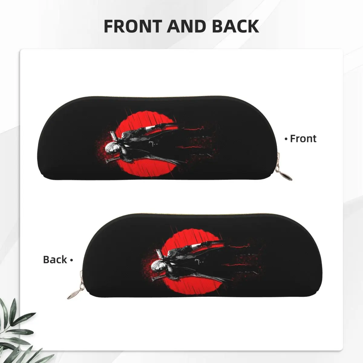 Dante - Пеналы Devil May Cry Пеналы для хранения канцелярских принадлежностей Большая вместительная коробка для ручек Сумка-карандаш для мальчиков и девочек в школе