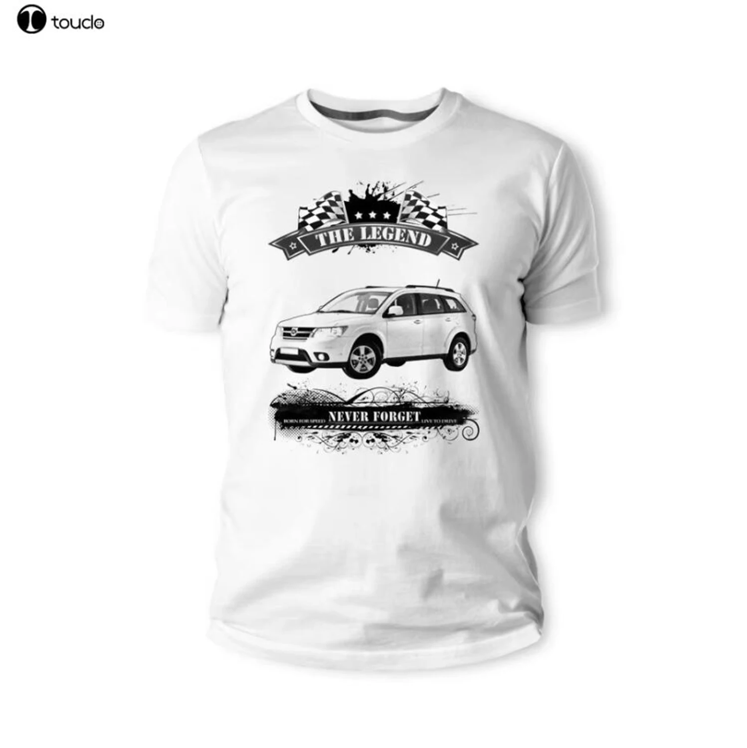 T-Shirt, Italian Classic Car Fans Fiat Freemont Youngtimer Oldtimer Herren Men Tops Tees Fashion New Printed T Shirt