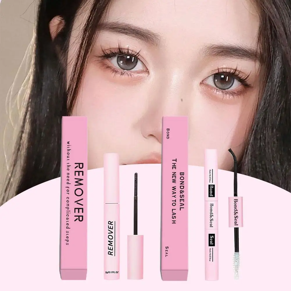 New Double Ended Eyelash Glue Lash Bond And Seal For Cluster Lash Glue 2in1 Glue Lasting Waterproof Clear Coating Strong Ho T8H2