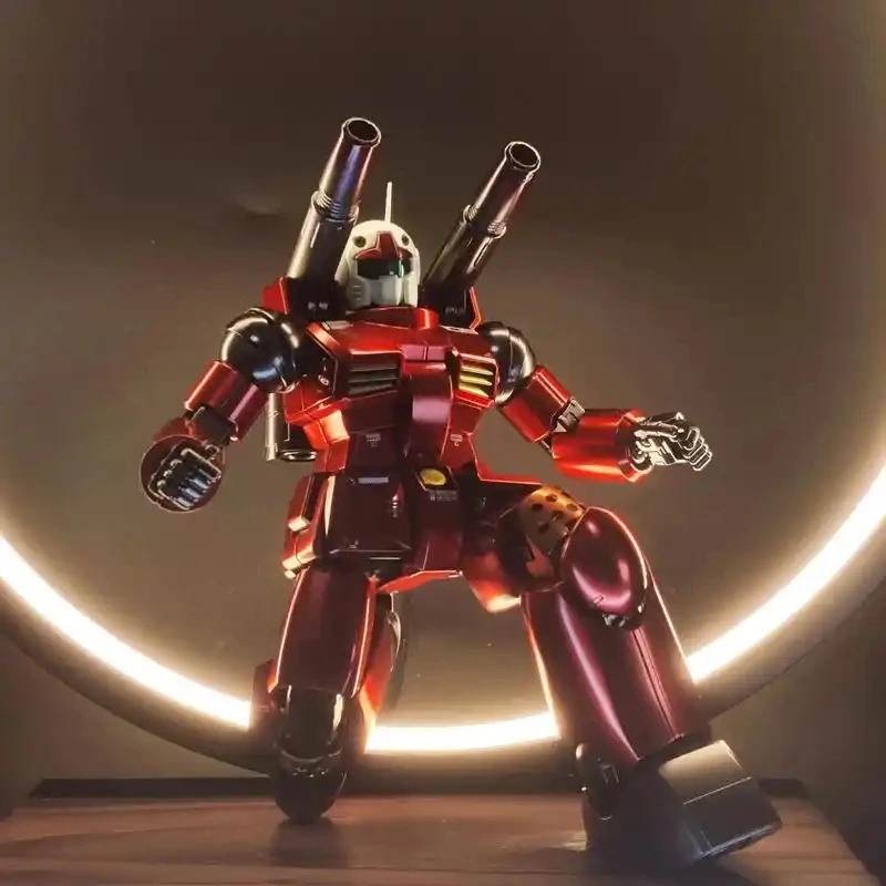 

В наличии Bandai Original Gundam HG 1/144 Light Cannon Сборка моделей Коллекция праздничных подарков Украшения Фигурки Меха