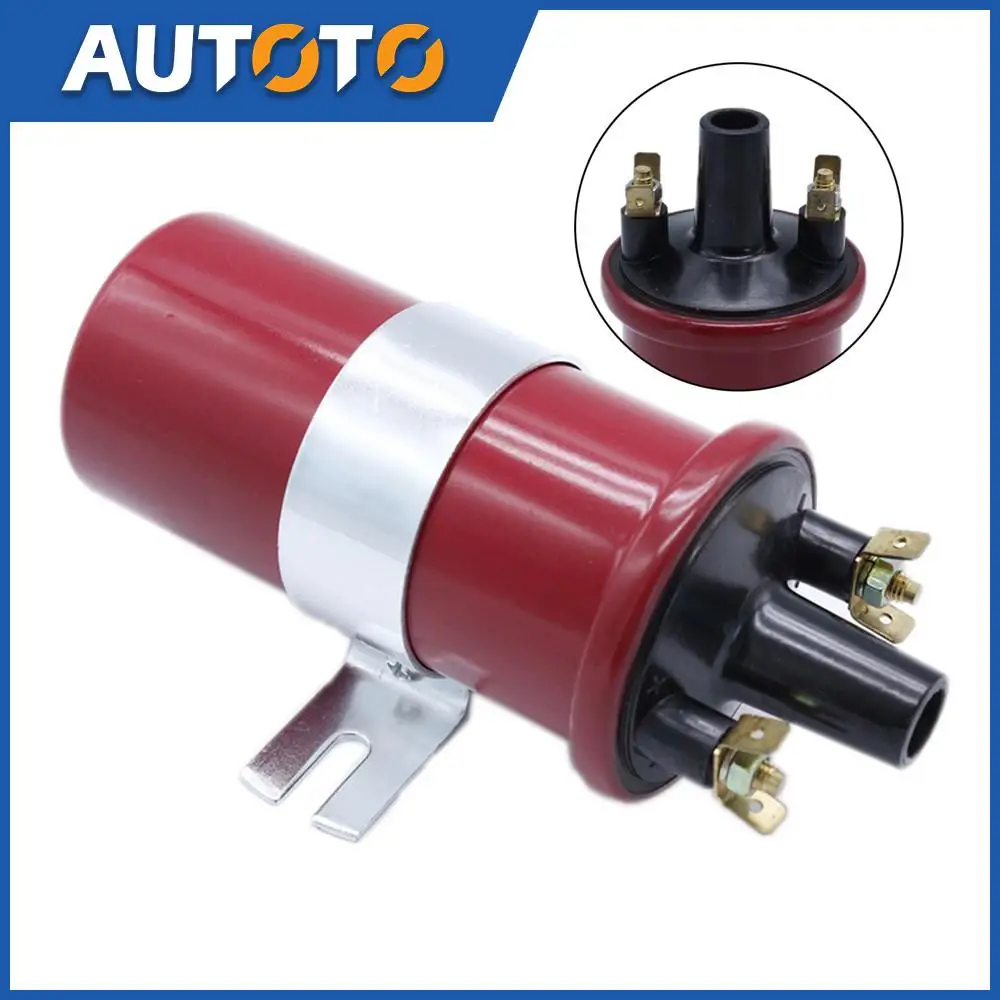 

1pc Universal High Performance 12V Standard Sports Ignition Coil DLB105 Ignition System Parts Car Engine Ignition Device Part