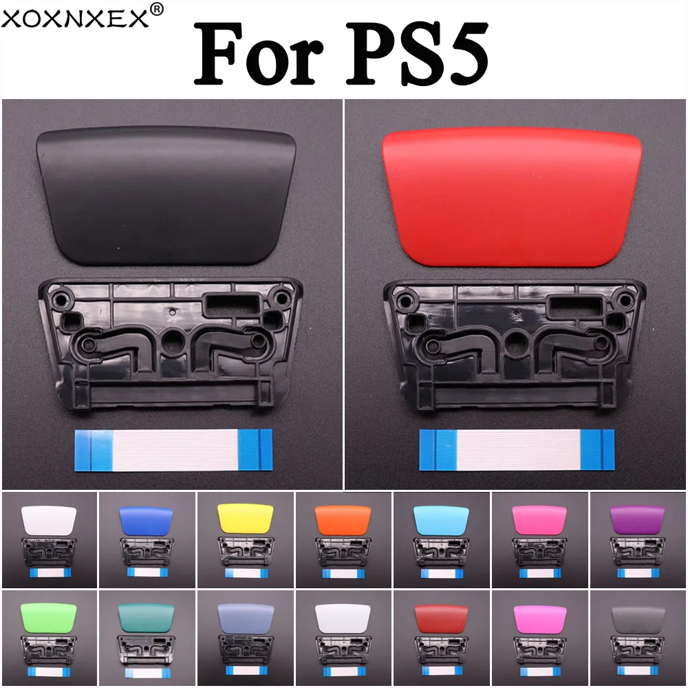 1Set Ersatz Touchpad Für PS5 Controller Touch Pad + halterung Mit 18Pin Flex Band Kabel Für PS5 Gamepad Zubehör