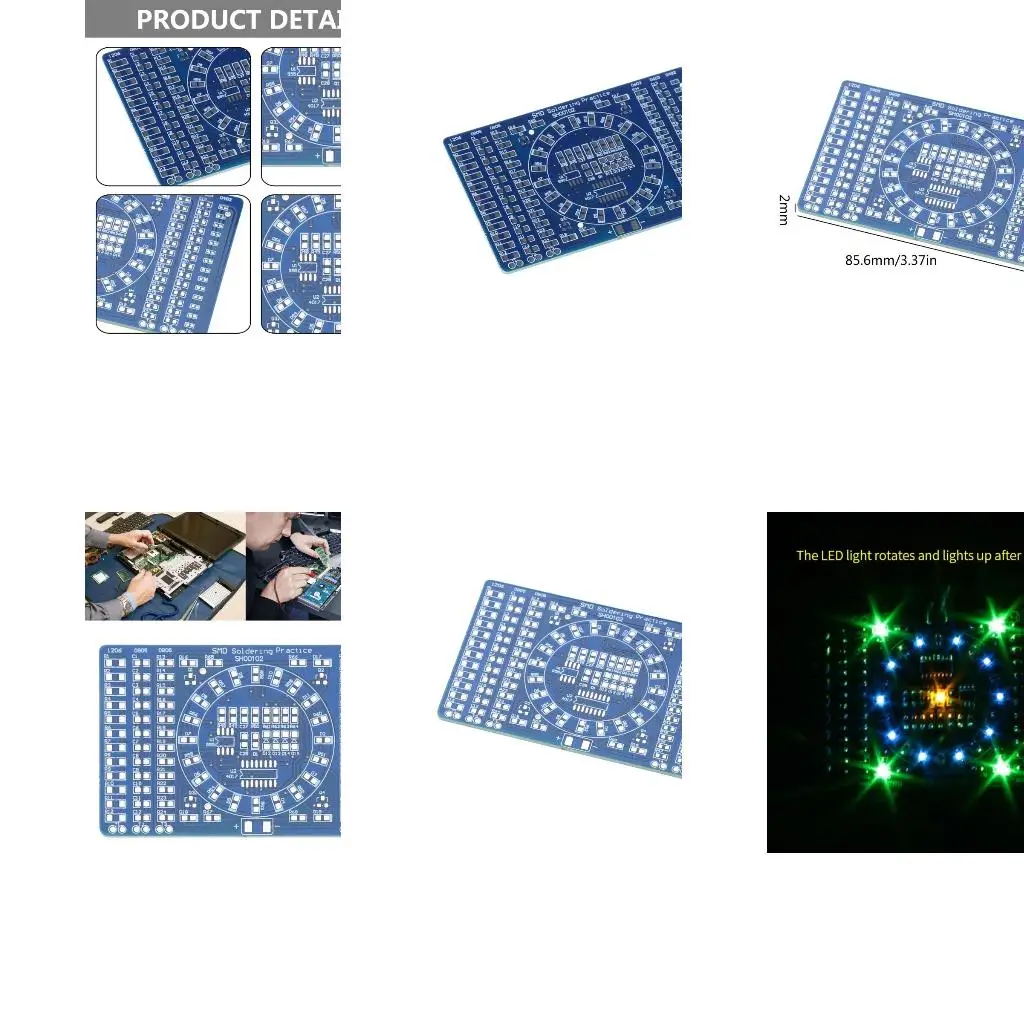 

Комплект ходовых огней Обучение навыкам DIY Обучение сварке электронных компонентов