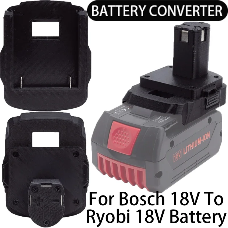 Bateria Adaptador para Ryobi One Mais 18v Li-ion Tools Conversor para Bosch Acessórios para Ferramentas Elétricas
