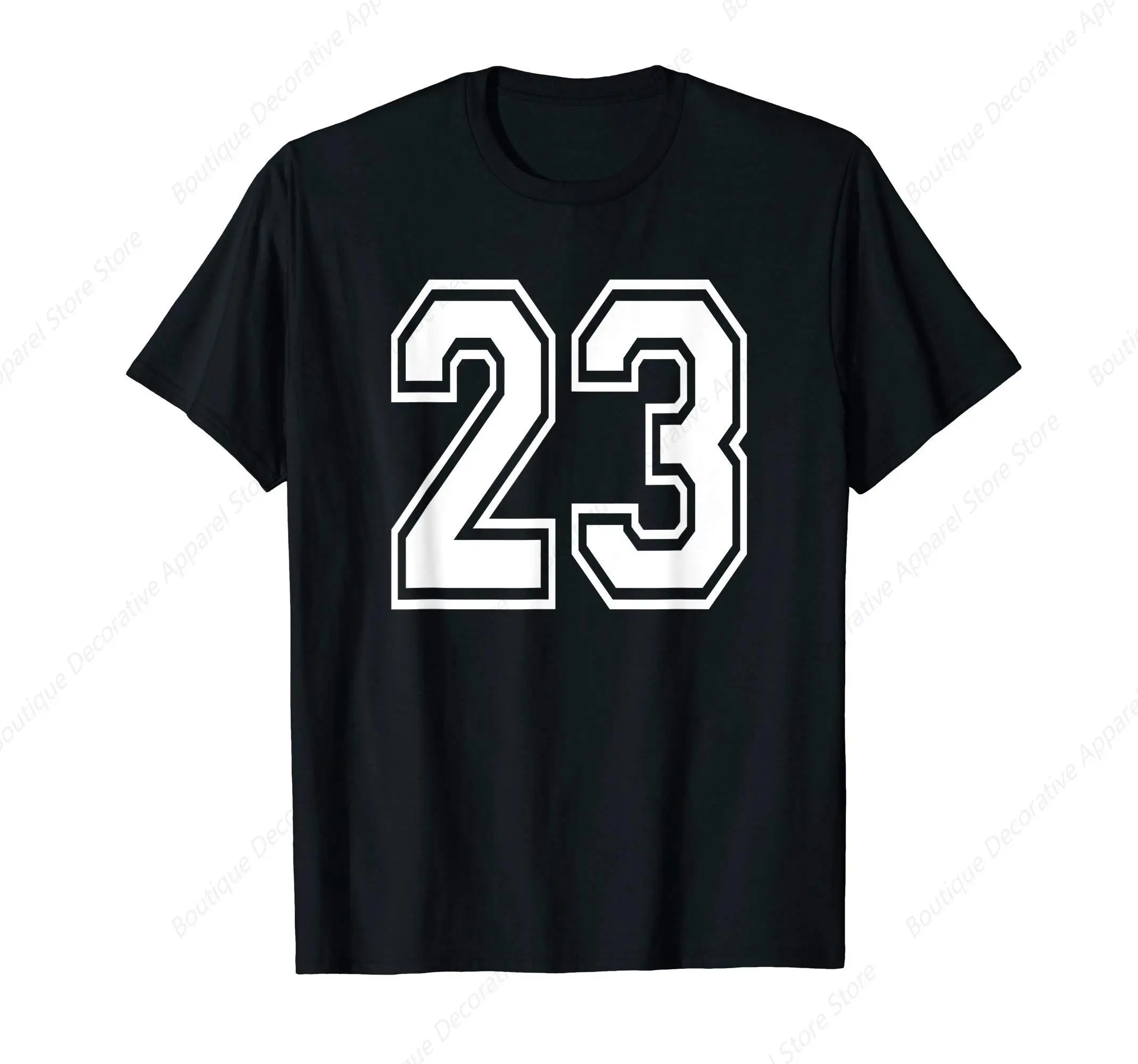 

Number 23 Birthday Gift Sports Player Team Numbered Jersey T-Shirt