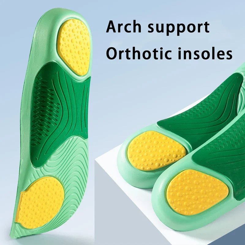 

Arch Support Shoes Insole Orthopedic Insoles for Flatfoot Men Women Shock Absorption Shoe Sole Comfortable Running Sports Pads