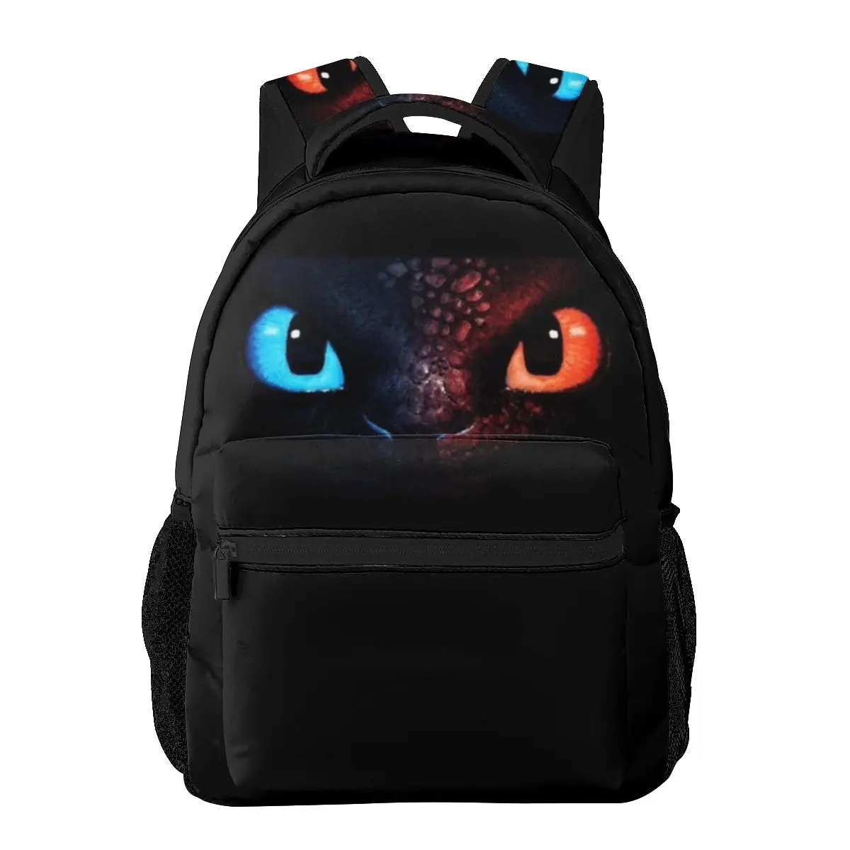 Toothless Mask Backpacks Boys Girls Bookbag Students School Bags Cartoon Travel Rucksack Shoulder Bag Large Capacity