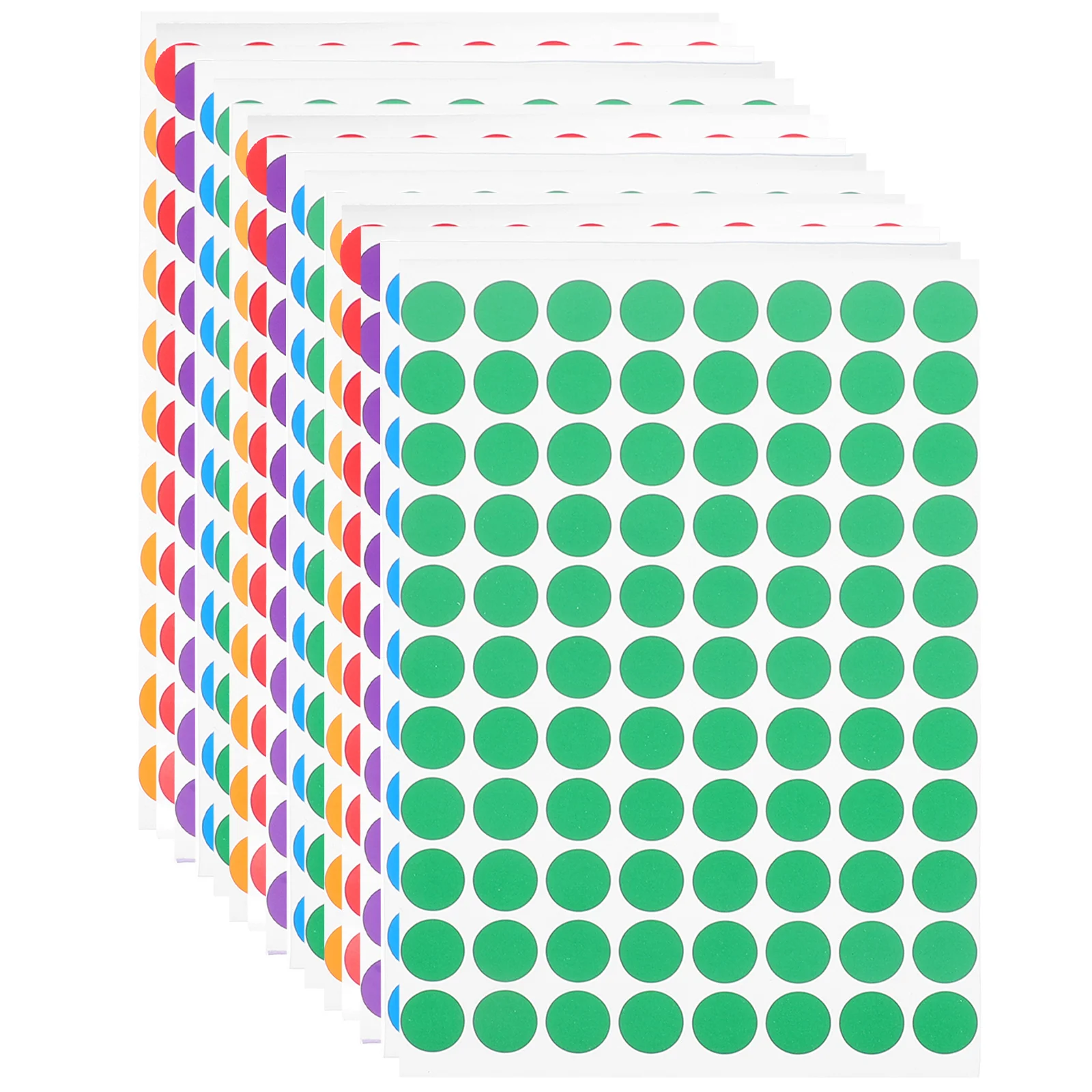 

15 Sheets of Small Gift Dot Stickers Circle Label Stickers Sealing Labels Round Stickers name tag name labels