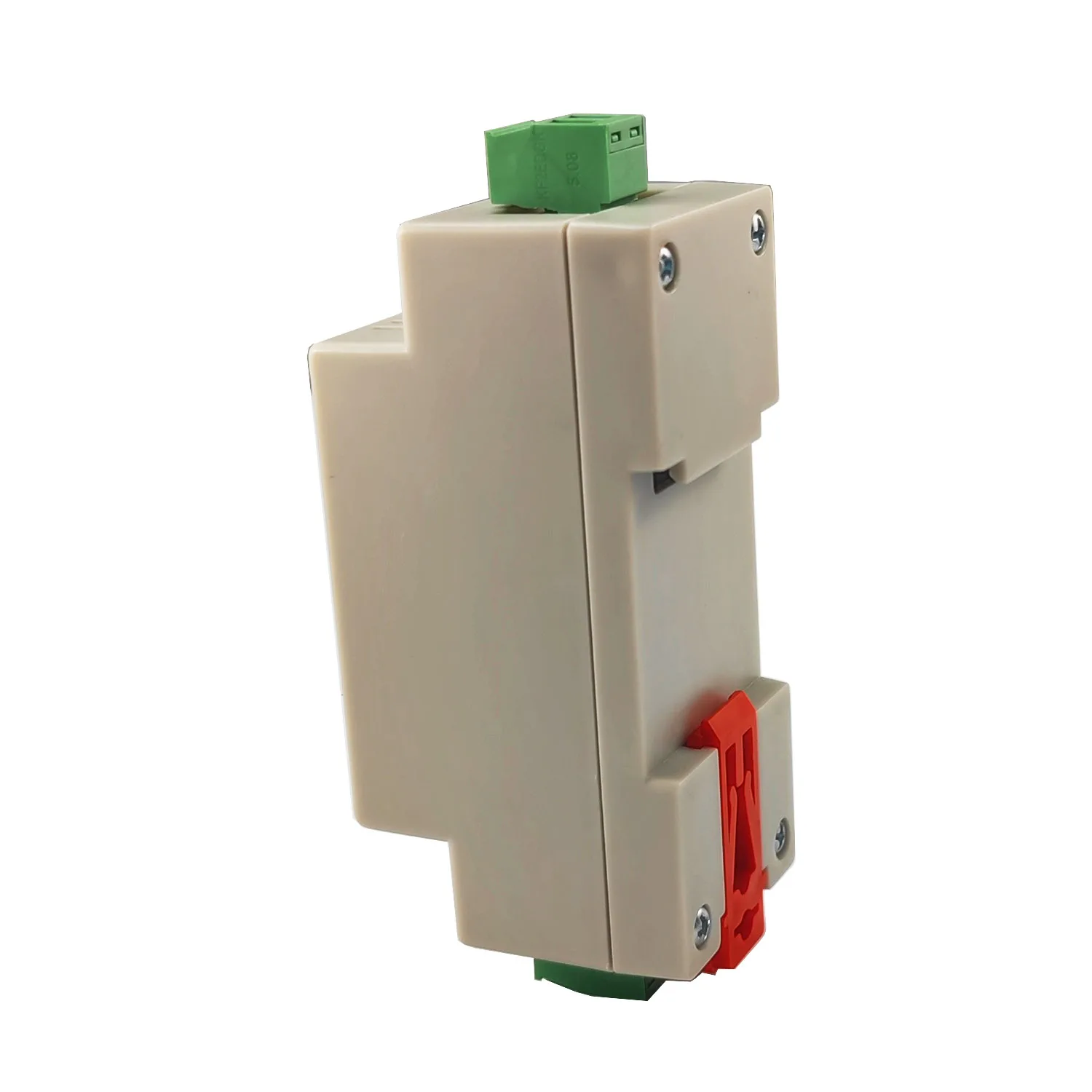 Konverter IO Analog Pemancar Tegangan ke Arus untuk PLC HMI RS485 - Modul Pemasangan Rel Din