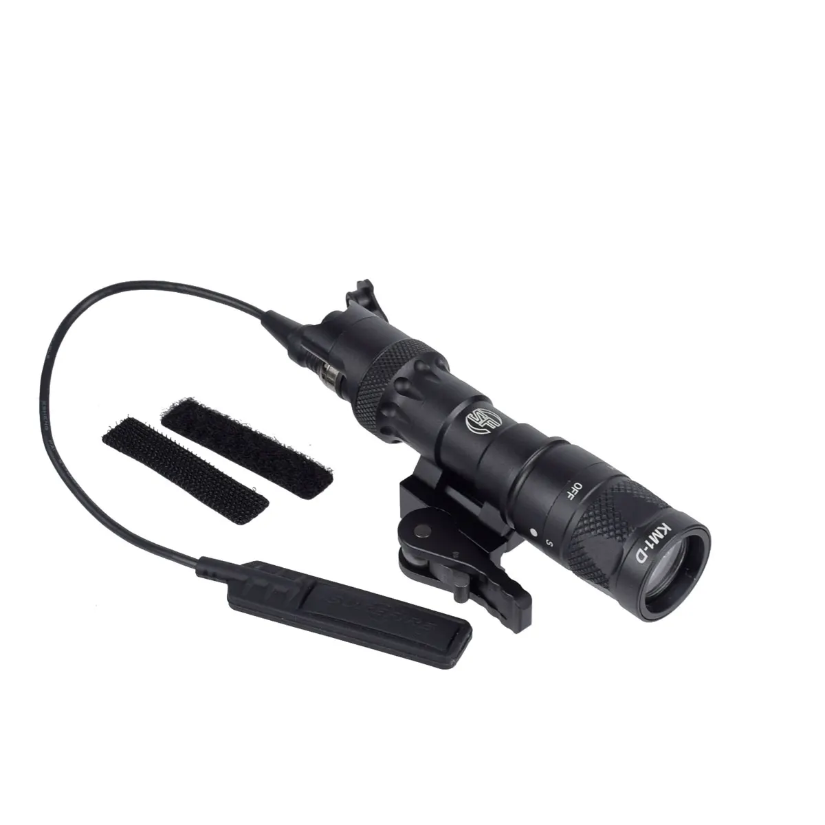 

Tactical M323V Mini Scout Light QD Mount Constant Strobe With Remote Switch For .223 Laser Training Picatinny Rail Flashlight