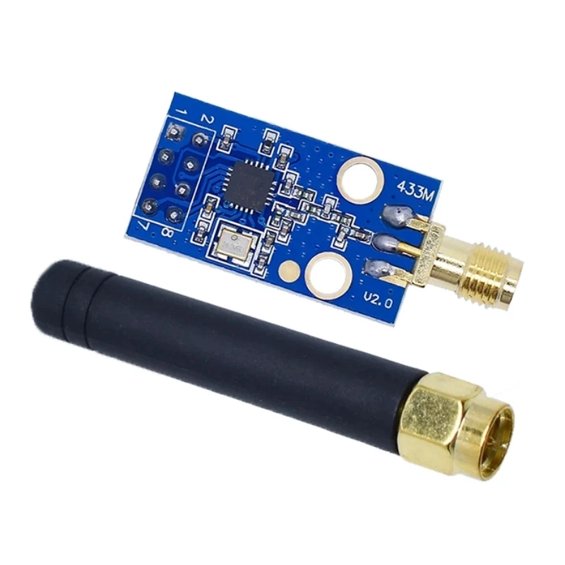 C1101 Wireless Module With SMA Antenna Wireless Transceiver Module For Arduino 433MHZ enhance the signal