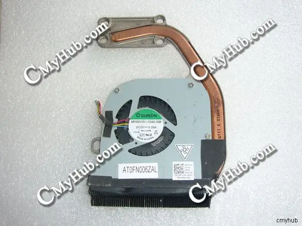 Ventilador de refrigeração para DELL LATITUDE E6320 MF60070V1-C040-G99 AT0FN004SS0 0NV12R NV12R Ventilador de resfriamento