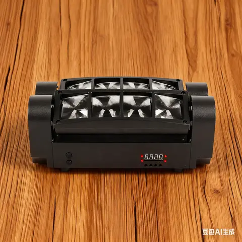 80W Mini Spider Moving Head Lights RGBW LEDs Beam Stage Lighting Effect DMX512 For DJ Disco Party Show Wedding Karaoke