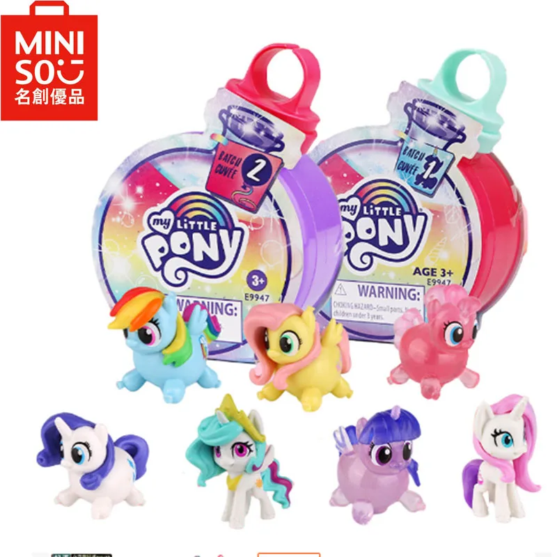 My Little Pony Hasbro  Magical Potion Surprise Figurines Doll Cute Twilight Sparkle Rarity Blind Box Girl Toy Kids Birthday Gift