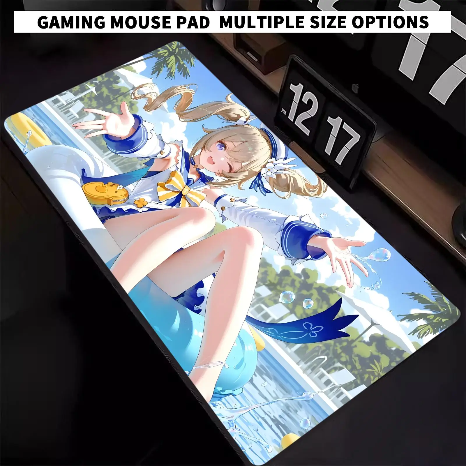 genshin impact Barbara Mouse Pad Mouse Pads Large Gaming Mousepad XXL Keyboard Gamer Mouse Pad Laptop Desk Mat Mouse Mats