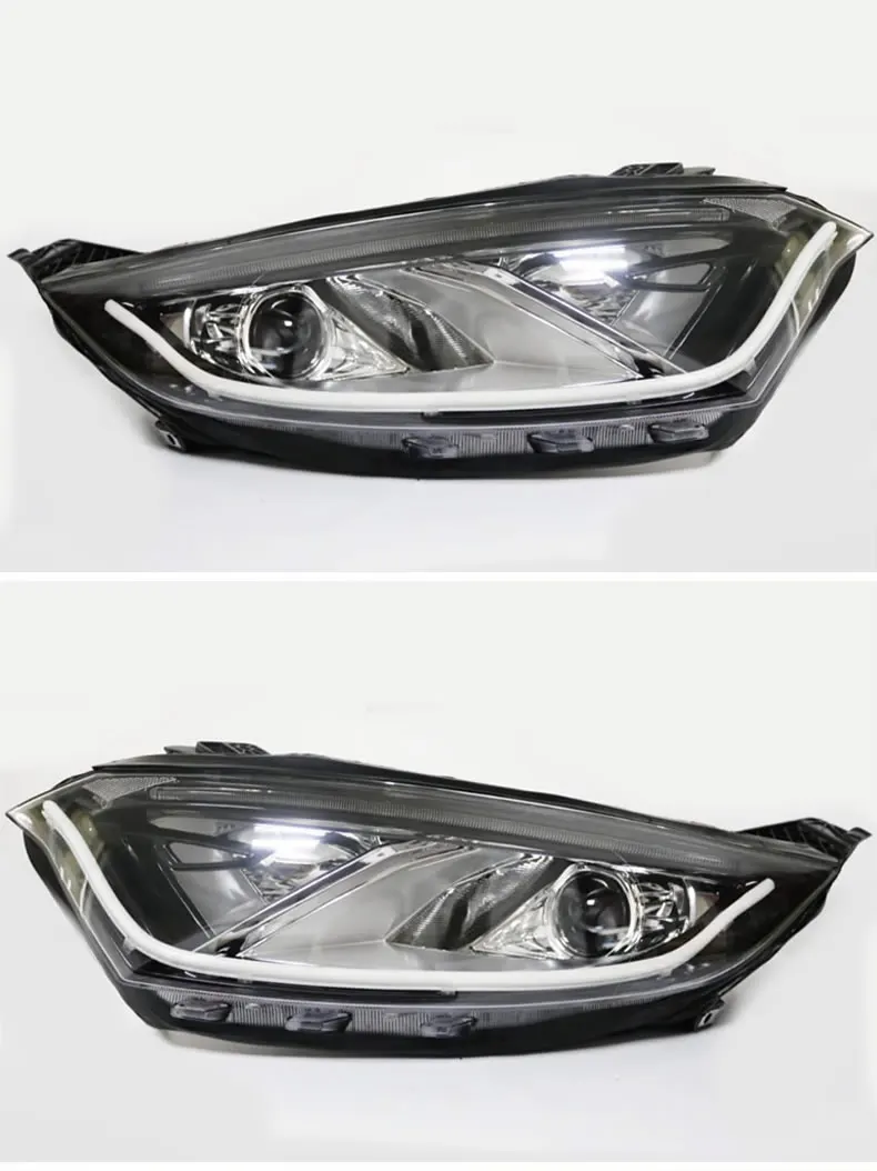 Car Bumper lamp ChangAn Eado XT Headlight Chang An 2012~2017y DRL Bi Xenon Lens ChangAn Eado XT fog light