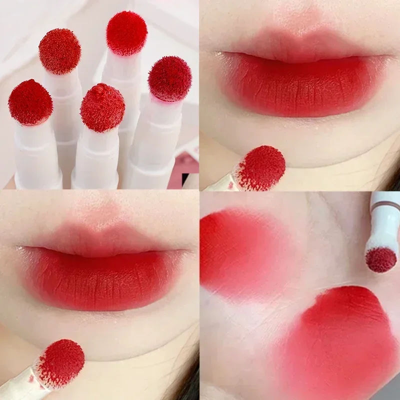 Wasserdichter Samt matt nackt Lip gloss langlebig leicht zu färben koreanische Make-up Tönung flüssige Lippenstifte Creme Pigmente Kosmetik