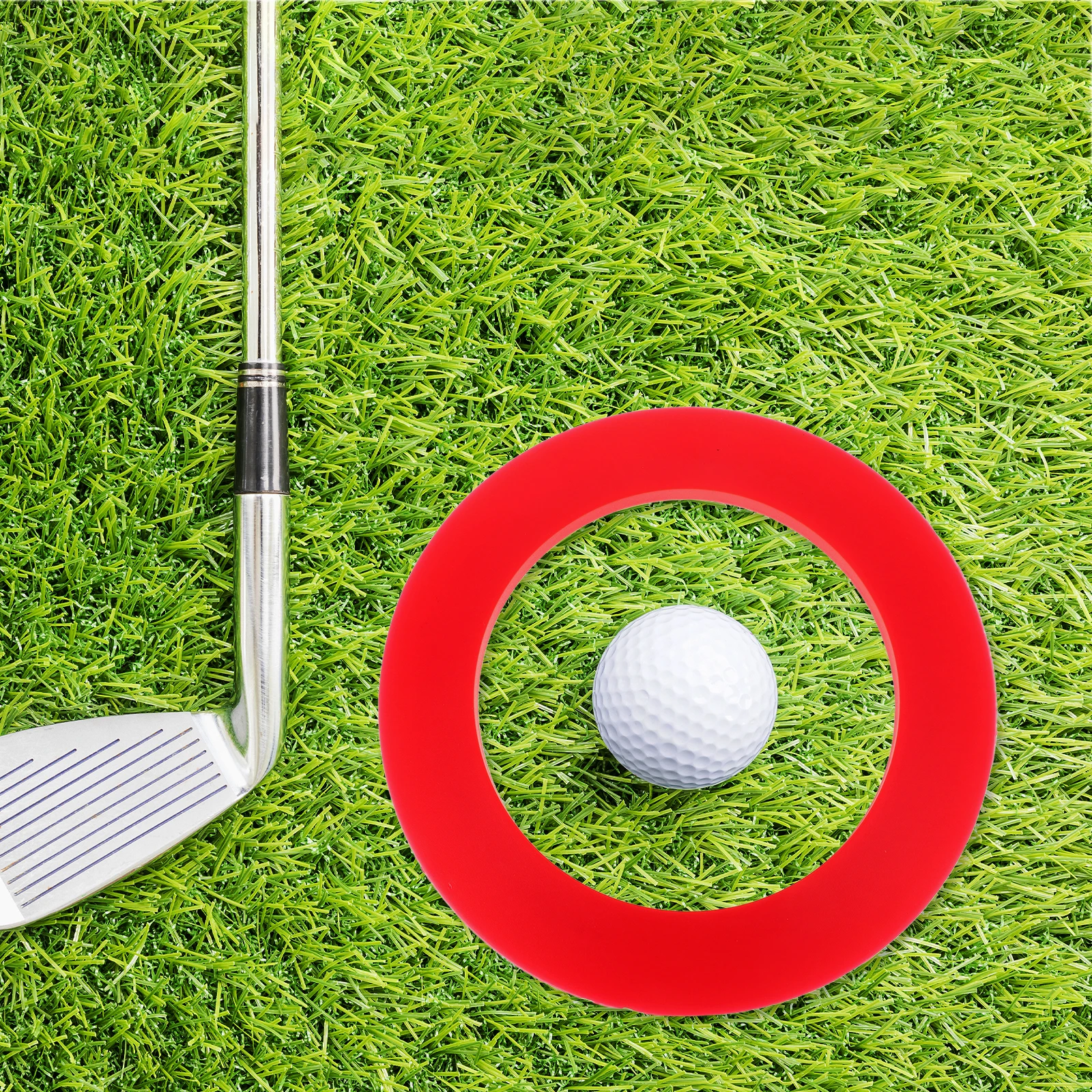 

Golf Cup Ring Green Hole Cover Guards Practice Putting Discs Trim Accessories Tool Marker Reducers