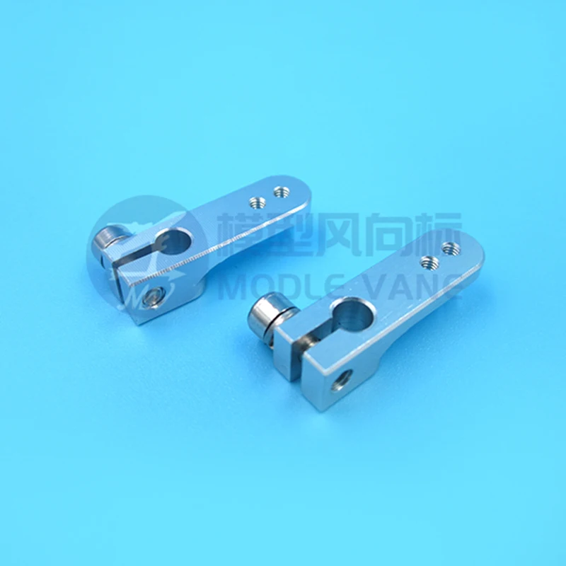 4mm/4.76mm CNC Aluminum Servo Horn Clamping Type Steering Arm Carburetor Throttle Rocker Arm Methanol/Gasoline Ship