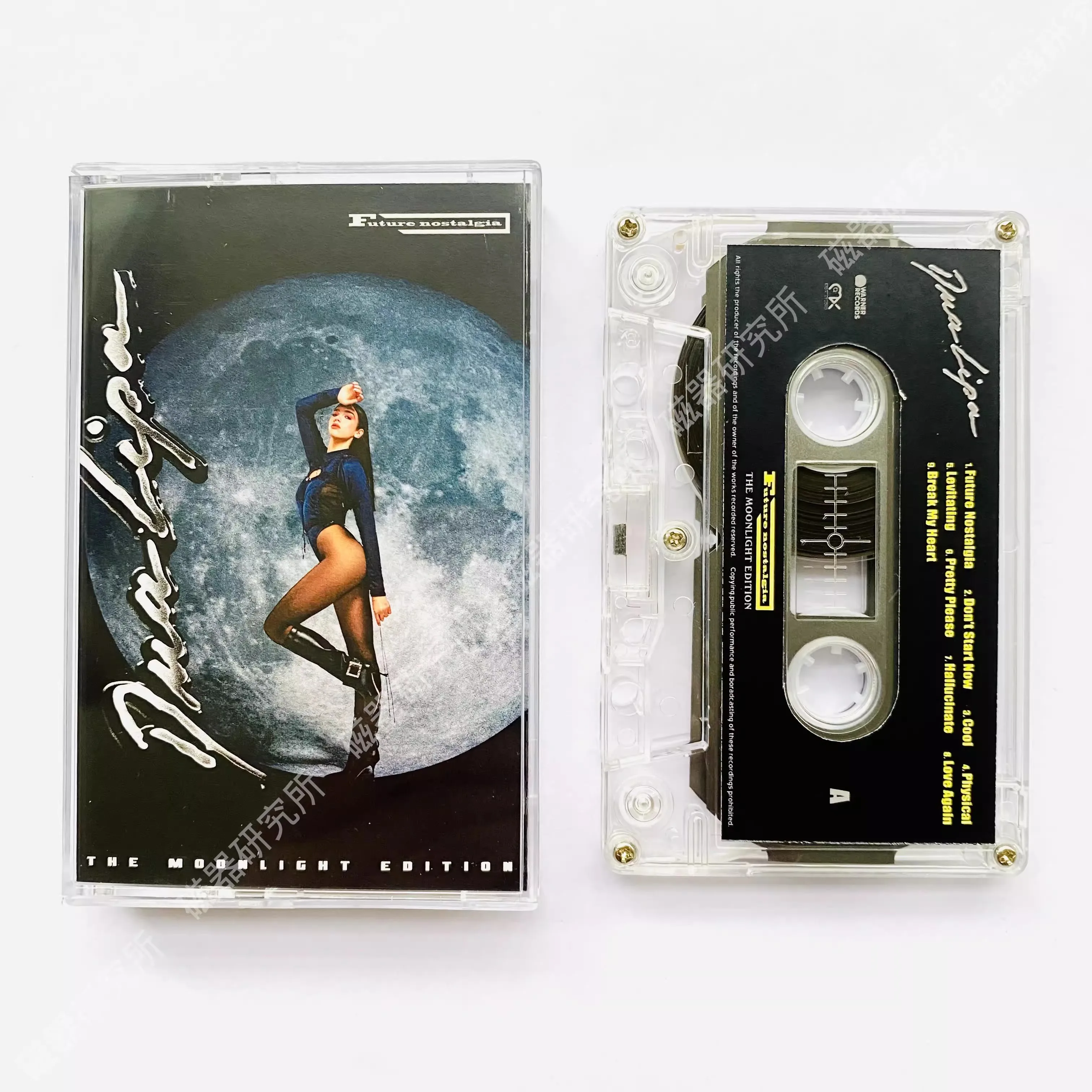 Dua Lipa Música Tape Futuro Nostalgia The Moonlight Edition Álbum Não Começam agora Cassetes Cosplay Walkman Carro Soundtracks Caixa